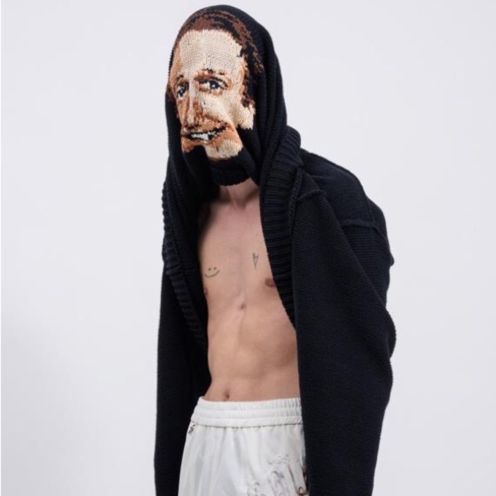 Doublet Acting Someone Pullover Sweater